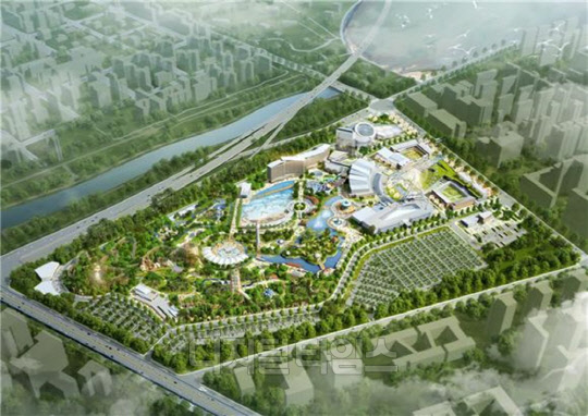 부영 송도 복합테마파크 조감도. <인천시 제공>